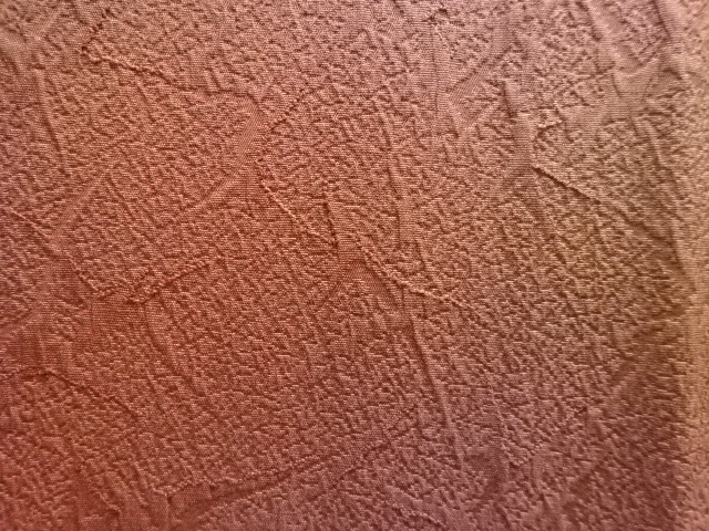  氷割れ模様織出し道行コート